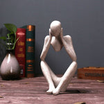 Abstract Art Thinker Statue