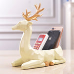 Organic Material Resin Deer Figurines