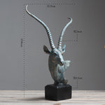 Antique Antelope Head