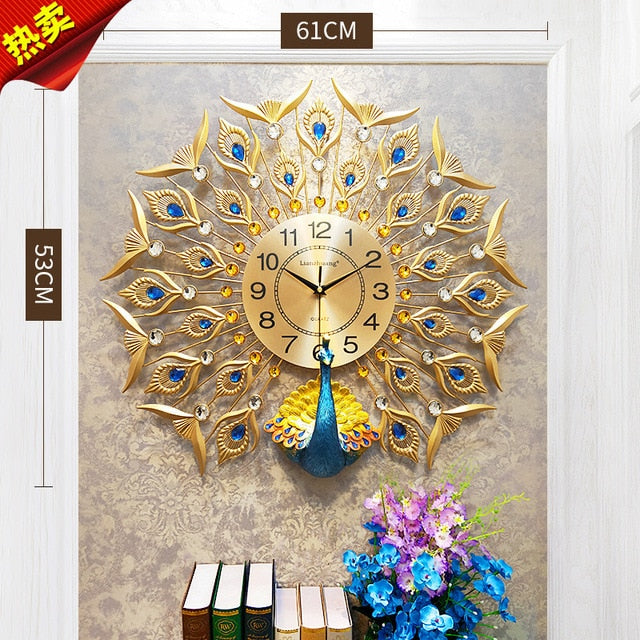 Peacock Wall Clock