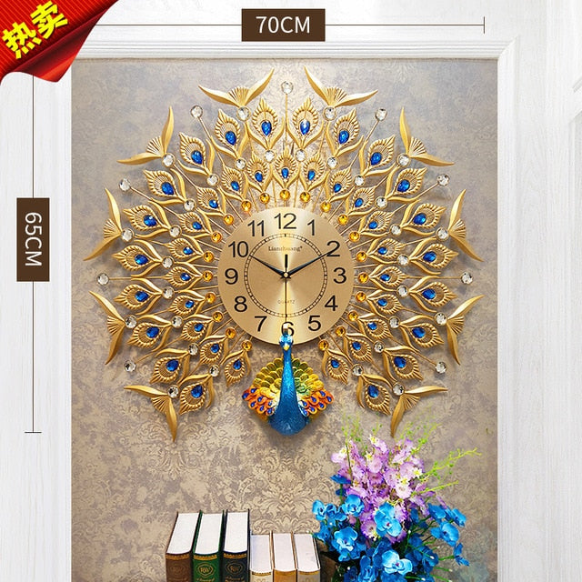 Peacock Wall Clock