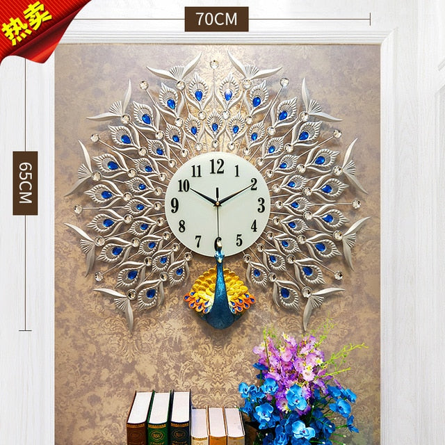 Peacock Wall Clock