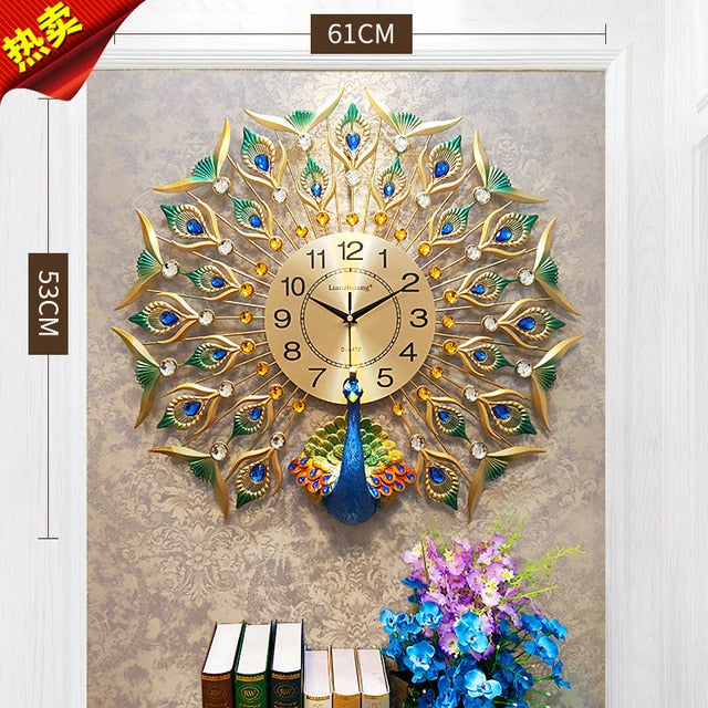 Peacock Wall Clock