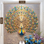 Peacock Wall Clock