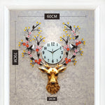 Deer Head Wall Clock